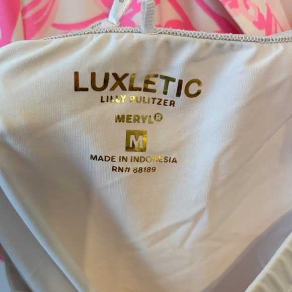 Lilly Pulitzer Pink and White Tropical Mini Dress - Picture 4 of 6